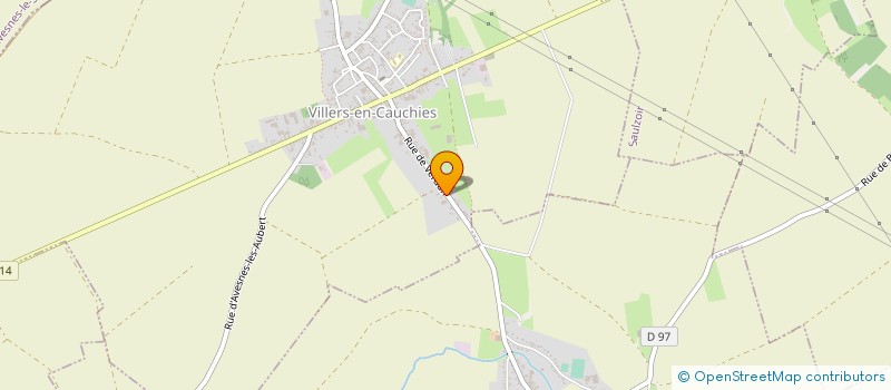 localisation de l'entreprise FLOMECA à VILLERS-EN-CAUCHIES