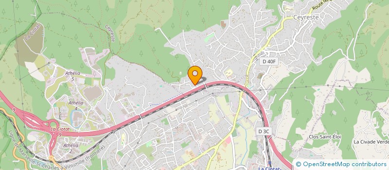 localisation de l'entreprise FLOMED  CEYRESTE