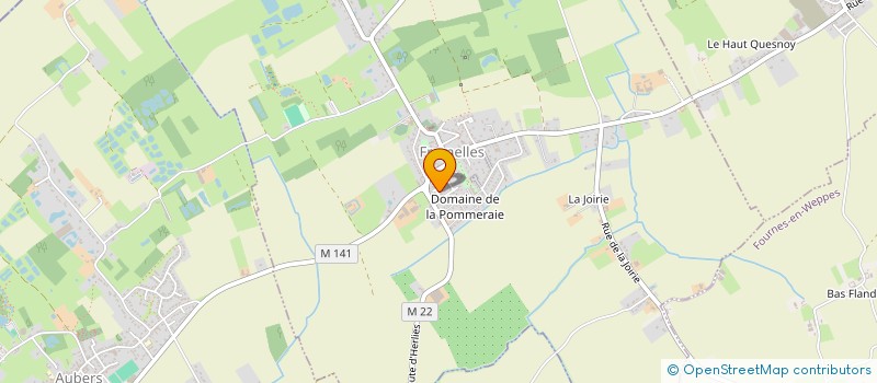 localisation de l'entreprise FLOMEL IMMO  FROMELLES