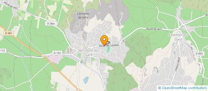 localisation de l'entreprise FLOMICAR  VERS-PONT-DU-GARD