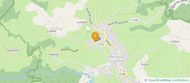 localisation de l'entreprise FLOMYSYVAL  LAUSSONNE