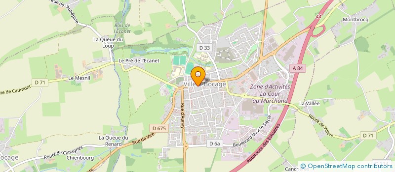 localisation de l'entreprise FLONE  VILLERS-BOCAGE