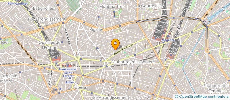localisation de l'entreprise FLONIE à PARIS 9