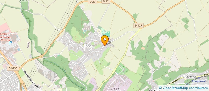 localisation de l'entreprise FLONIRO  ENNERY