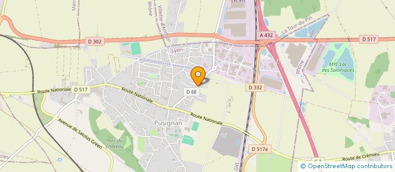 localisation de l'entreprise FLOOR CONCEPT à PUSIGNAN