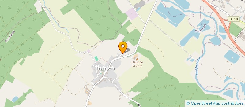localisation de l'entreprise FLOPA à FRAIMBOIS