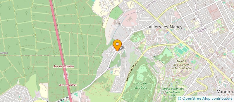 localisation de l'entreprise FLOPAC à VILLERS-LES-NANCY