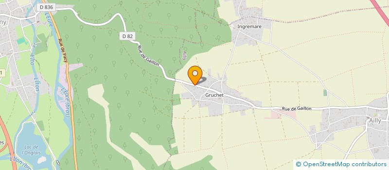 localisation de l'entreprise FLOPALEENE  AILLY