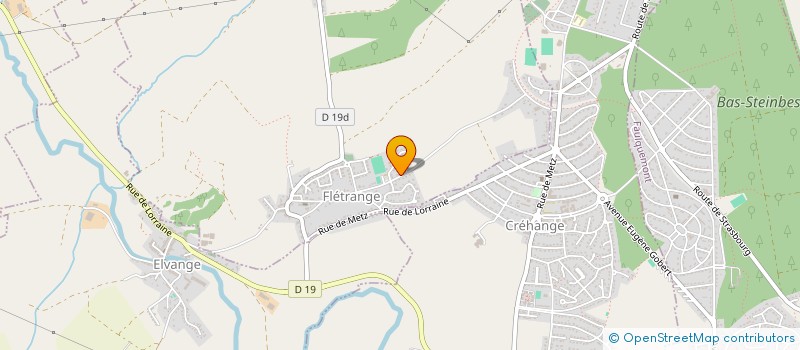 localisation de l'entreprise FLOPAS  FLETRANGE