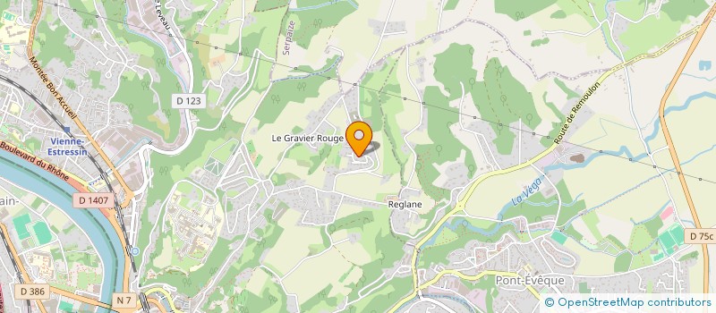 localisation de l'entreprise FLOPHI  VIENNE