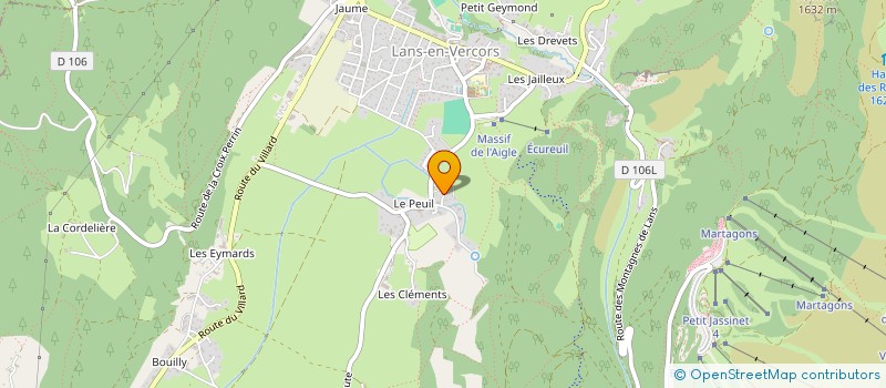 localisation de l'entreprise FLOPHICAT  LANS-EN-VERCORS