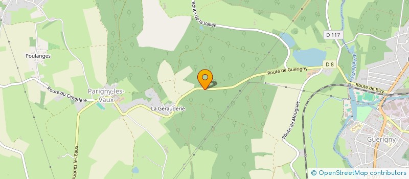 localisation de l'entreprise FLOPIR à PARIGNY-LES-VAUX