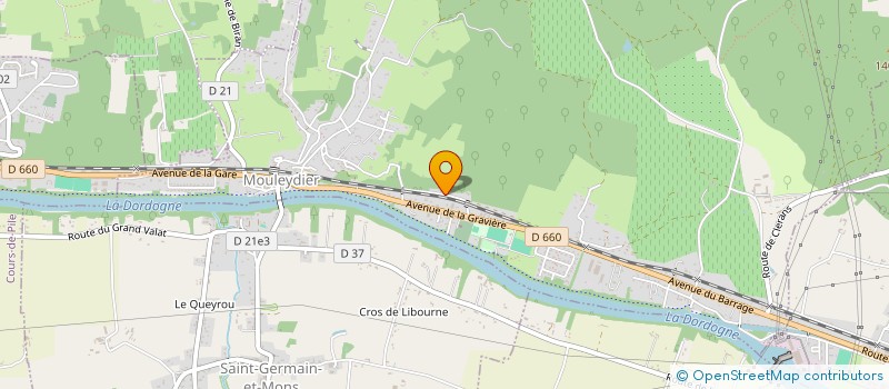 localisation de l'entreprise FLOPREST à MOULEYDIER