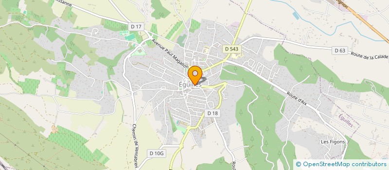 localisation de l'entreprise FLOPY  EGUILLES