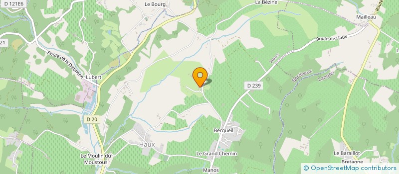 localisation de l'entreprise FLOQUENTHIAX  TABANAC