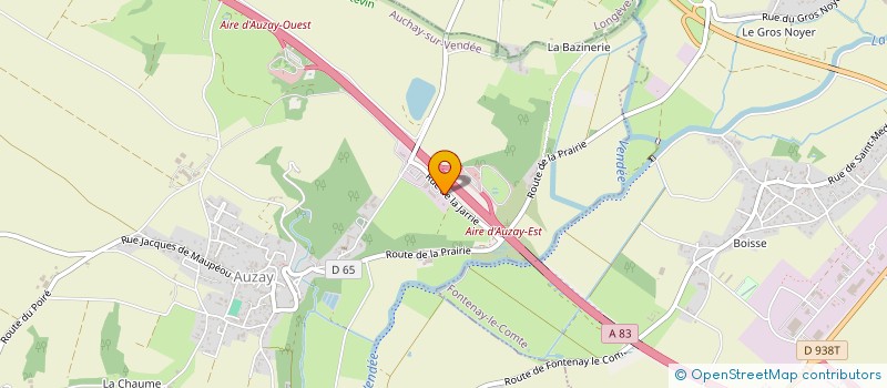 localisation de l'entreprise FLOQUET  AUCHAY-SUR-VENDEE