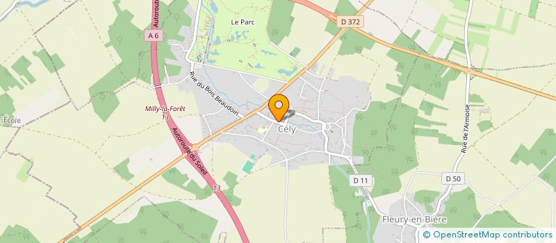 localisation de l'entreprise FLOQUET PROPRIETE  CELY