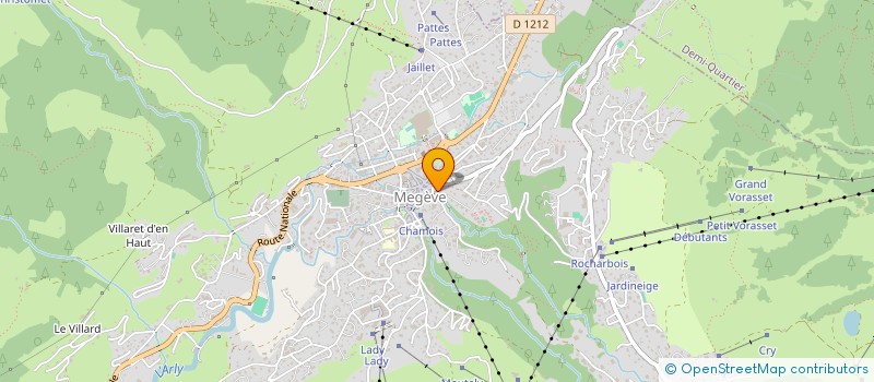 localisation de l'entreprise FLOR 4U  MEGEVE