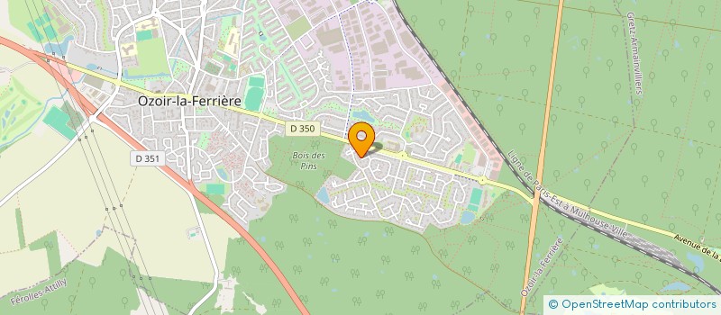 localisation de l'entreprise FLOR DU VAL D'ORLY  OZOIR-LA-FERRIERE