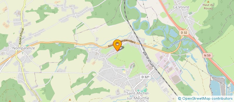 localisation de l'entreprise FLOR ESPERANCA  SAINT-MICHEL-SUR-MEURTHE