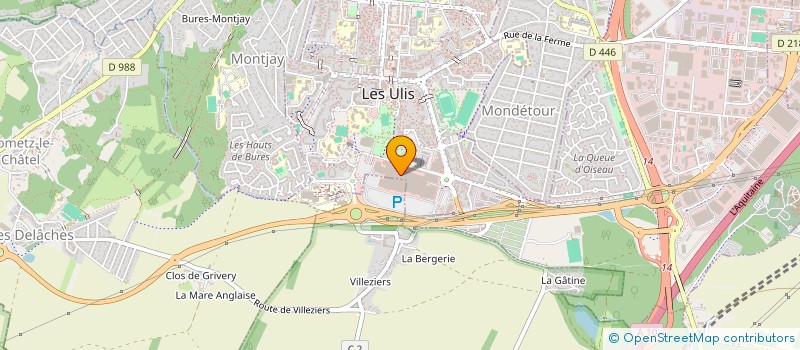 localisation de l'entreprise FLOR ULIS à LES ULIS