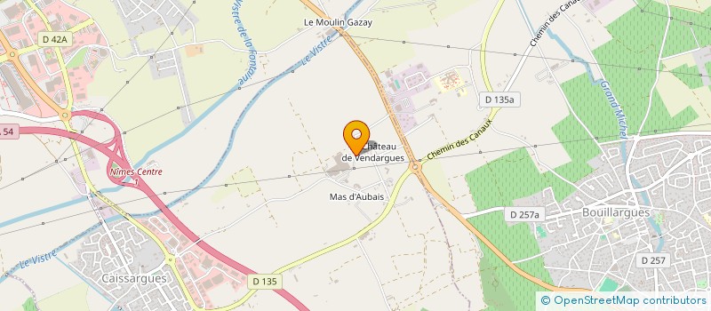 localisation de l'entreprise FLORA 30 à CAISSARGUES