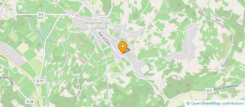 localisation de l'entreprise FLORA  MALEMORT-DU-COMTAT