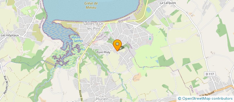 localisation de l'entreprise FLORA  BRUZ