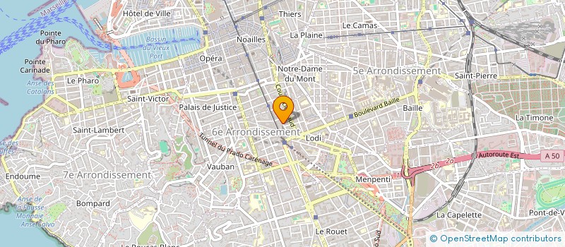 localisation de l'entreprise FLORA  MARSEILLE