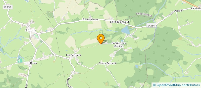 localisation de l'entreprise FLORA BOURGOGNE  ANTULLY