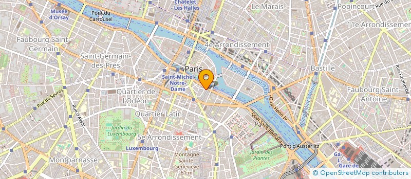 localisation de l'entreprise FLORA-LA TOURNELLE  PARIS