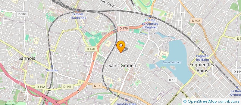 localisation de l'entreprise FLORA PRESTIGE  SAINT-GRATIEN