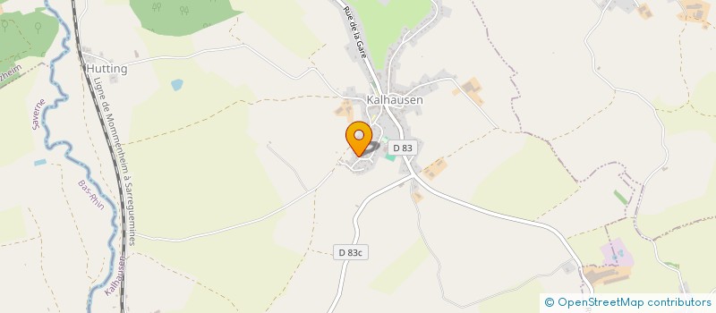 localisation de l'entreprise FLORA VIVAL  KALHAUSEN