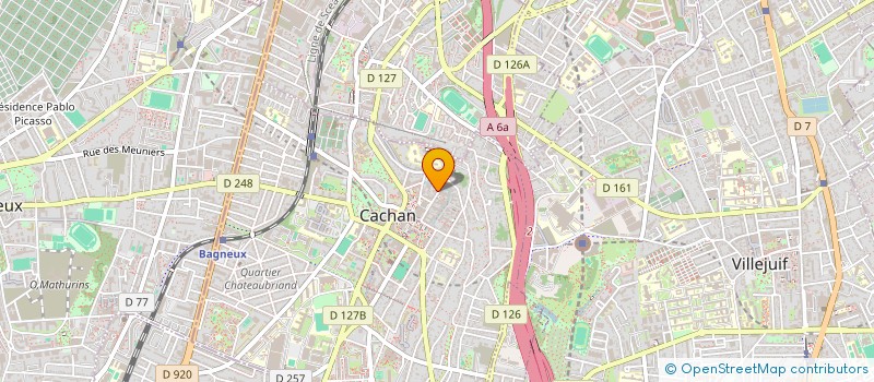 localisation de l'entreprise FLORABEILLES ASSOCIATION D'APICULTURE  CACHAN