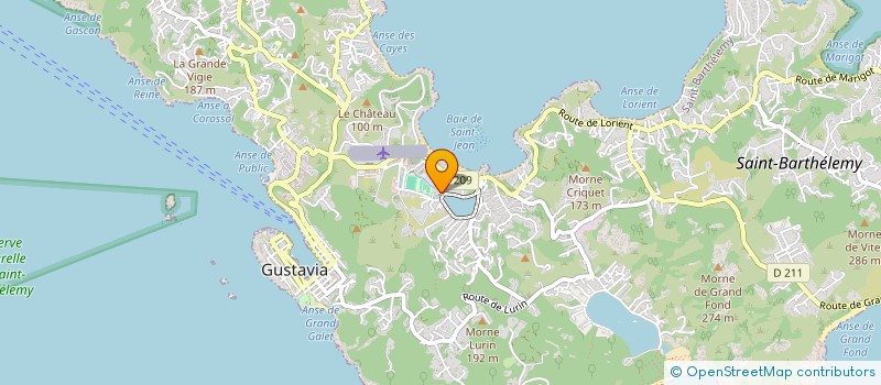 localisation de l'entreprise FLORAL  SAINT-BARTHELEMY