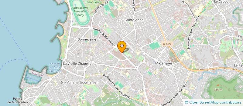 localisation de l'entreprise FLORALIA à MARSEILLE