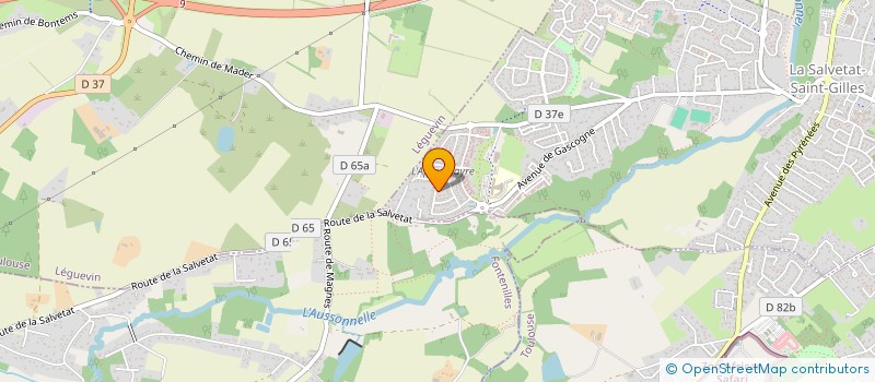 localisation de l'entreprise FLORALIBEAC IMMO  LA SALVETAT-SAINT-GILLES