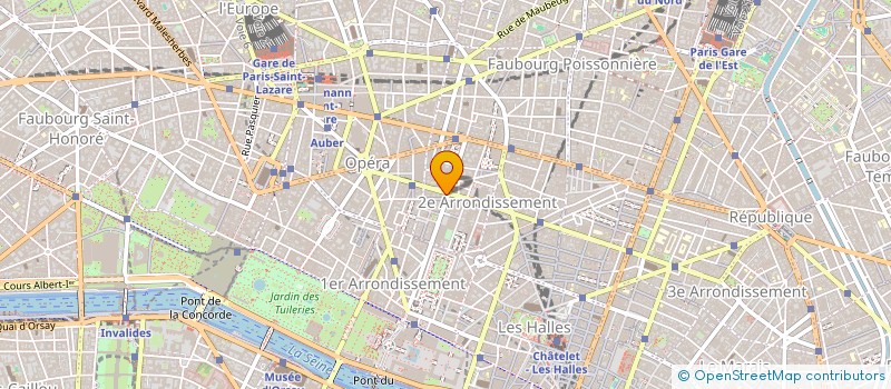 localisation de l'entreprise FLORALIE à PARIS