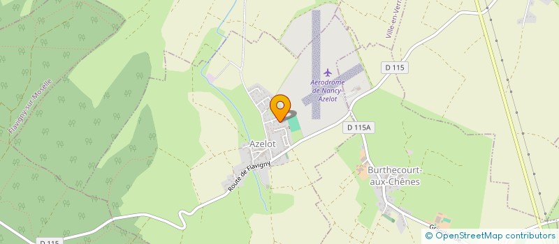 localisation de l'entreprise FLORALIE  AZELOT