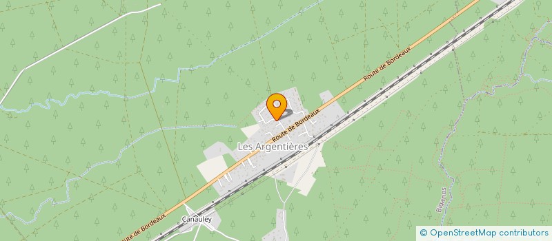 localisation de l'entreprise FLORALIES  BIGANOS