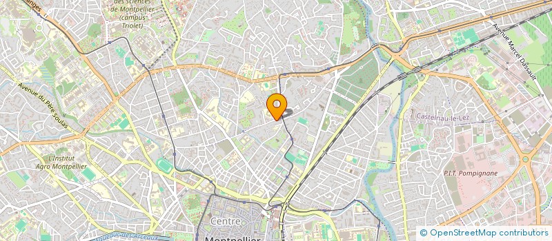 localisation de l'entreprise FLORALY à MONTPELLIER