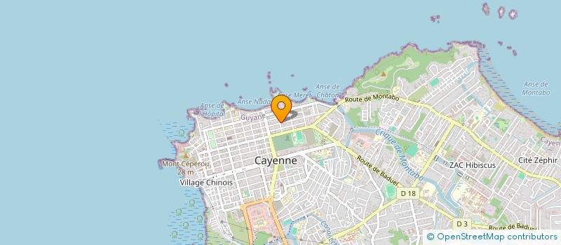 localisation de l'entreprise FLORAMAZONE  CAYENNE