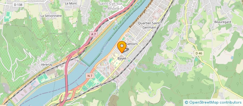 localisation de l'entreprise FLORAMEL  VIENNE