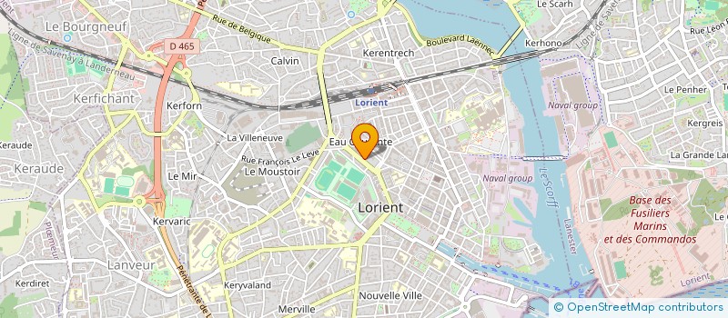 localisation de l'entreprise FLORAMITIE à LORIENT