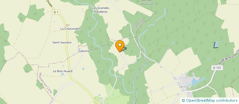 localisation de l'entreprise FLORANCE PISCINES S.A.R.L  VEUZAIN-SUR-LOIRE