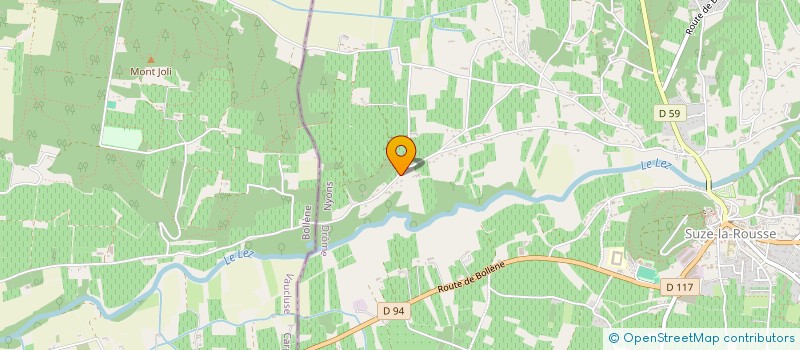 localisation de l'entreprise FLORANDRA  SUZE-LA-ROUSSE