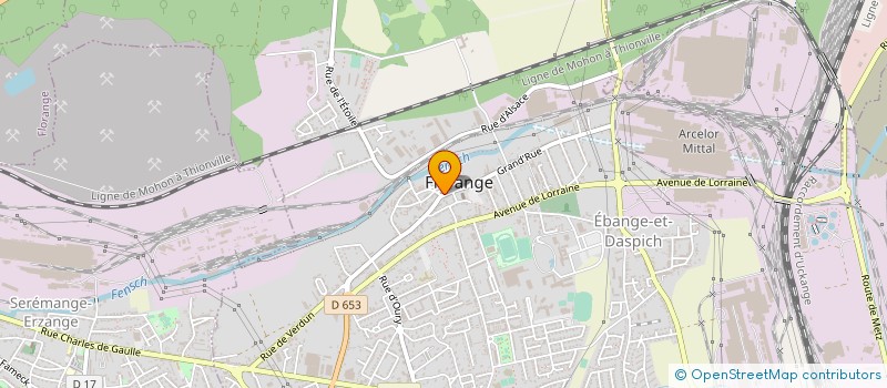 localisation de l'entreprise FLORANGE IMMOBILIER  FLORANGE