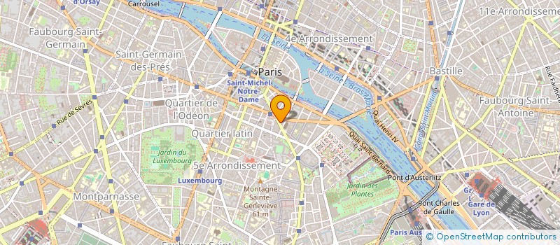 localisation de l'entreprise FLORANGES  PARIS