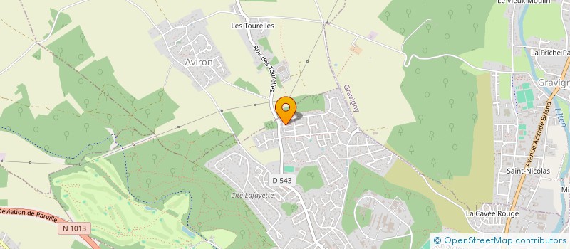 localisation de l'entreprise FLORANIE à EVREUX