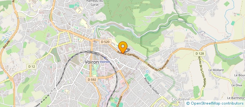 localisation de l'entreprise FLORANNE  LA RAVOIRE